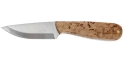 Brisa Necker 70 - Curly Birch - Leather Sheath - 9800