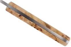 Brisa Necker 70 - Curly Birch - Leather Sheath - 9800 -Sharp Knives ENZ 9800 04 enzo enz 9800 04