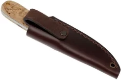 Brisa Necker 70 - Curly Birch - Leather Sheath - 9800 -Sharp Knives ENZ 9800 06 enzo enz 9800 06