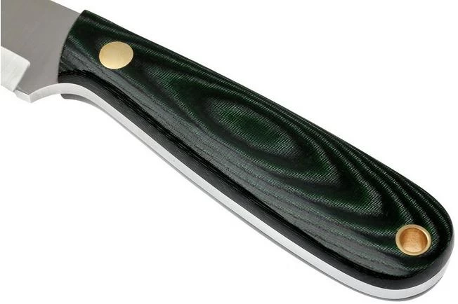 Enzo Necker 70, Green Micarta, Leather Sheath 9804 3 Enzo Necker 70, Green Micarta, Leather Sheath 9804 - Image 3