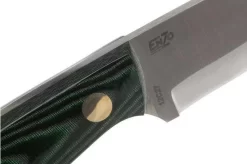 Enzo Necker 70, Green Micarta, Leather Sheath 9804 11 Enzo Necker 70, Green Micarta, Leather Sheath 9804 -Sharp Knives ENZ 9804 04 enzo necker 70 enz 9804 04