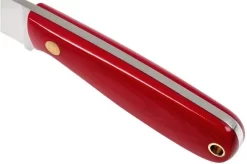 Brisa Necker 70 Alice, Red Micarta, Leather Sheath 9819 -Sharp Knives ENZ 9819 05 enzo enz 9819 05