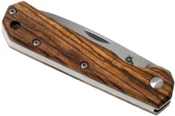 Fox Black Fox Ciol Folding Knife BF-748ZW Zebrano Wood Pocket Knife, Denis Simonutti Design -Sharp Knives FOBF 748ZW 04 fox knives