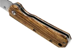 Fox Black Fox Ciol Folding Knife BF-748ZW Zebrano Wood Pocket Knife, Denis Simonutti Design -Sharp Knives FOBF 748ZW 05 fox knives