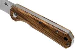 Fox Black Fox Ciol Folding Knife BF-748ZW Zebrano Wood Pocket Knife, Denis Simonutti Design -Sharp Knives FOBF 748ZW 07 fox knives