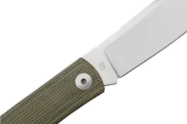 Fox Knives Livri FX-273 Green Canvas Micarta Slipjoint Pocket Knife 10 Fox Knives Livri FX-273 Green Canvas Micarta Slipjoint Pocket Knife - Image 10