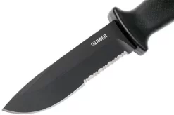 Gerber Prodigy Fixed Blade Black Serrated 22-01121 Fixed Knife 10 Gerber Prodigy Fixed Blade Black Serrated 22-01121 Fixed Knife -Sharp Knives GE22 01121 03 gerber ge22 01121 03