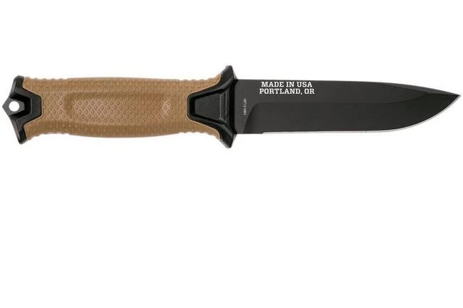 Gerber Strongarm Fixed Blade Coyote Brown FE 30-001058 Fixed Knife 2 Gerber Strongarm Fixed Blade Coyote Brown FE 30-001058 Fixed Knife - Image 2