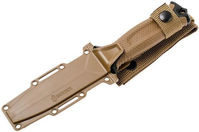 Gerber Strongarm Fixed Blade Coyote Brown FE 30-001058 Fixed Knife 7 Gerber Strongarm Fixed Blade Coyote Brown FE 30-001058 Fixed Knife - Image 7