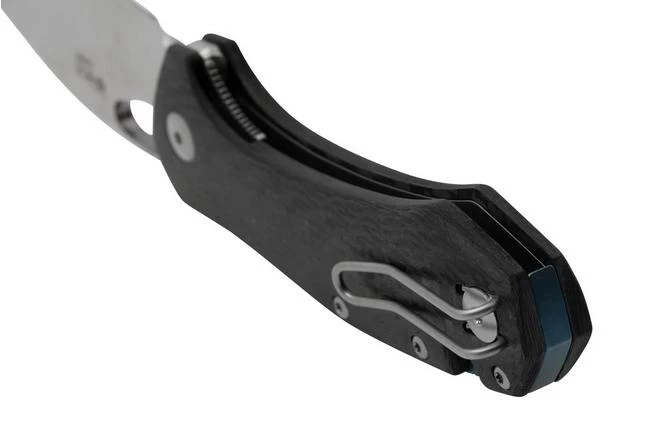 GiantMouse ACE Atelier, Elmax Satin, Carbon Fibre Pocket Knife 4 GiantMouse ACE Atelier, Elmax Satin, Carbon Fibre Pocket Knife - Image 4