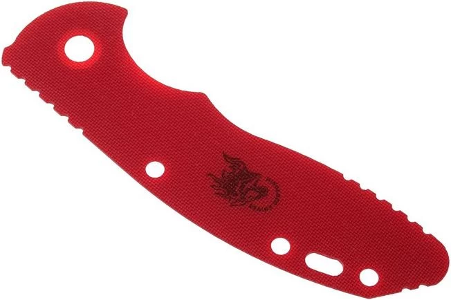 Rick Hinderer XM-18 3,0” Scale, Red G10 2 Rick Hinderer XM-18 3,0” Scale, Red G10 - Image 2