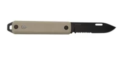 The James Brand The Ellis Slim, Coyote Tan G10, Black, Serrated, KKN125195-01, Pocket Knife