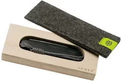 The James Brand The Pike, Black Micarta KN110143-00 Pocket Knife -Sharp Knives JAKN110143 00 08 the james brand