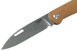 J.E. Made Zulu Brown G10, D2 Slipjoint Pocket Knife -Sharp Knives JM ZUL D2 BR 03 jemade