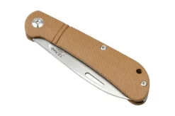 J.E. Made Zulu Brown G10, D2 Slipjoint Pocket Knife -Sharp Knives JM ZUL D2 BR 04 jemade