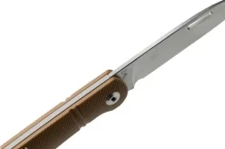 J.E. Made Zulu Brown G10, D2 Slipjoint Pocket Knife -Sharp Knives JM ZUL D2 BR 06 jemade