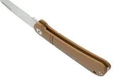 J.E. Made Zulu Brown G10, D2 Slipjoint Pocket Knife -Sharp Knives JM ZUL D2 BR 07 jemade