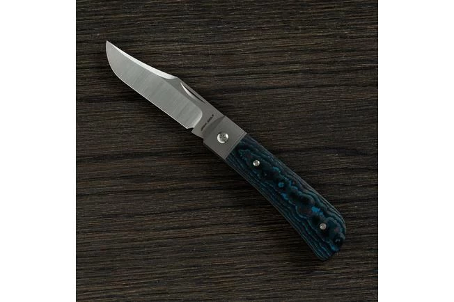 Jack Wolf Benny's Clip Fat Carbon Arctic Storm, BENNY-01-FCB, Slipjoint Pocket Knife 1 Jack Wolf Benny's Clip Fat Carbon Arctic Storm, BENNY-01-FCB, Slipjoint Pocket Knife