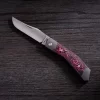 Jack Wolf Cyborg Jack CYBO-01-HPK CamoCarbon Hot Pink, Slipjoint Pocket Knife
