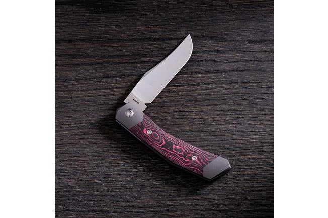 Jack Wolf Cyborg Jack CYBO-01-HPK CamoCarbon Hot Pink, Slipjoint Pocket Knife 3 Jack Wolf Cyborg Jack CYBO-01-HPK CamoCarbon Hot Pink, Slipjoint Pocket Knife - Image 3