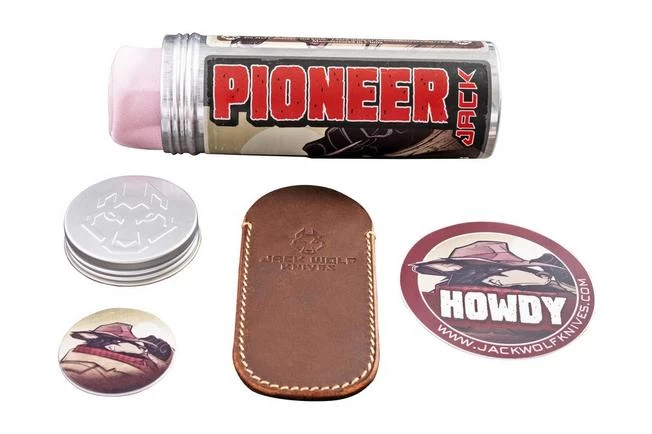 Jack Wolf Pioneer Jack PIONE-01-UL Ultem, Slipjoint Pocket Knife 5 Jack Wolf Pioneer Jack PIONE-01-UL Ultem, Slipjoint Pocket Knife - Image 5