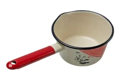 Knivesandtools Enamel Saucepan E-SP14-01, 14 Cm, Enamel Sauce Pan 9 Knivesandtools Enamel Saucepan E-SP14-01, 14 Cm, Enamel Sauce Pan -Sharp Knives KT E SP14 01 03 kato