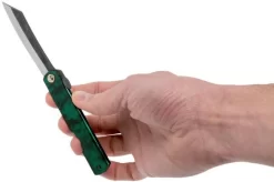 Higonokami Pocket Knife 7.3 Cm HIGOCJB, Blue Paper Steel, Jade Black Green Glitter Enamel 14 Higonokami Pocket Knife 7.3 Cm HIGOCJB, Blue Paper Steel, Jade Black Green Glitter Enamel -Sharp Knives KT HIGOCJB 07 higonokami