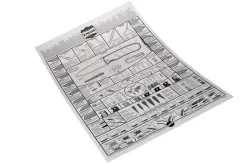 KNAFS Knife Chart: A Modern Guide To Knives Poster, Rolled