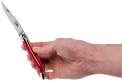 Forge De Laguiole 1211INTCROUB 11cm, Red Micarta, Laguiole Knife -Sharp Knives LA1211INTCROUB 08 forge de laguiole