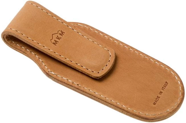 LionSteel 900MK01 SN Sheath With Magnetic Closure, Light Brown Leather 2 LionSteel 900MK01 SN Sheath With Magnetic Closure, Light Brown Leather - Image 2