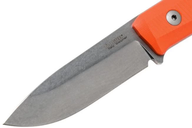 LionSteel B40 Orange G10 B40-OR Bushcraft Knife 3 LionSteel B40 Orange G10 B40-OR Bushcraft Knife - Image 3
