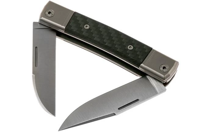 LionSteel BestMan BM13 CF Carbon Fibre Slipjoint Pocket Knife 2 LionSteel BestMan BM13 CF Carbon Fibre Slipjoint Pocket Knife - Image 2