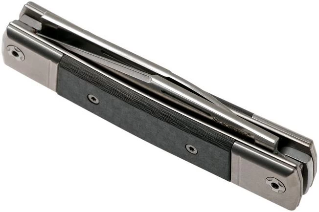 LionSteel BestMan BM13 CF Carbon Fibre Slipjoint Pocket Knife 4 LionSteel BestMan BM13 CF Carbon Fibre Slipjoint Pocket Knife - Image 4