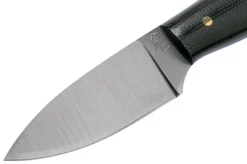 LT Wright Patriot, A2, Polished Black Micarta, Blue Liners, Leather Sheath, Outdoor Knife 9 LT Wright Patriot, A2, Polished Black Micarta, Blue Liners, Leather Sheath, Outdoor Knife -Sharp Knives LT PAT BM BL POL LS 03 lt wright