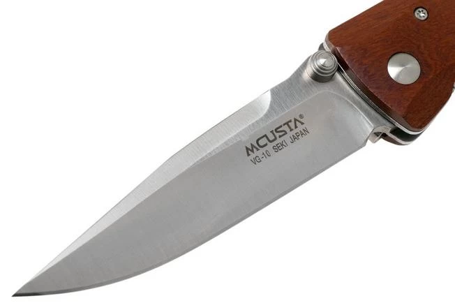 Mcusta MC-18V Classic Wave VG10 Ironwood, Gentleman's Knife 3 Mcusta MC-18V Classic Wave VG10 Ironwood, Gentleman's Knife - Image 3