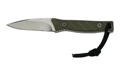 Medford Medford Necromancer S35VN, Tumbled Blade, Green G10 Handle, Neck Knife