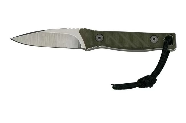 Medford Medford Necromancer S35VN, Tumbled Blade, Green G10 Handle, Neck Knife 1 Medford Medford Necromancer S35VN, Tumbled Blade, Green G10 Handle, Neck Knife