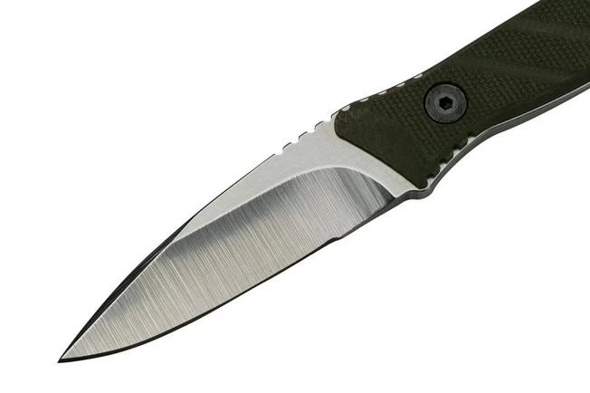 Medford Medford Necromancer S35VN, Tumbled Blade, Green G10 Handle, Neck Knife 3 Medford Medford Necromancer S35VN, Tumbled Blade, Green G10 Handle, Neck Knife - Image 3