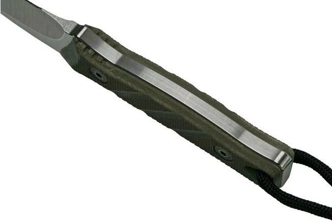 Medford Medford Necromancer S35VN, Tumbled Blade, Green G10 Handle, Neck Knife 4 Medford Medford Necromancer S35VN, Tumbled Blade, Green G10 Handle, Neck Knife - Image 4