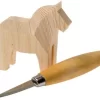 Morakniv Woodcarving Kit Dalahorse 120 Carbon 14041 Wood Carving Kit Carbon Steel