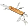 Mercury Multi-Tool Knife 913-7LC Olive Wood, 7 Functions, Pocket Knife