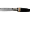 Nontron No. 25 Nickel Silver Turning Ferrule, Marquetry Ebony Olivewood, Ball Shape NN25BOEBOL Pocket Knife