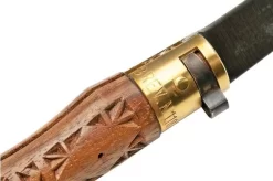 Old Bear Classical Carved Walnut XS, 9307-15-LNI Pocket Knife -Sharp Knives OB9307 15 LNI 06 oldbear