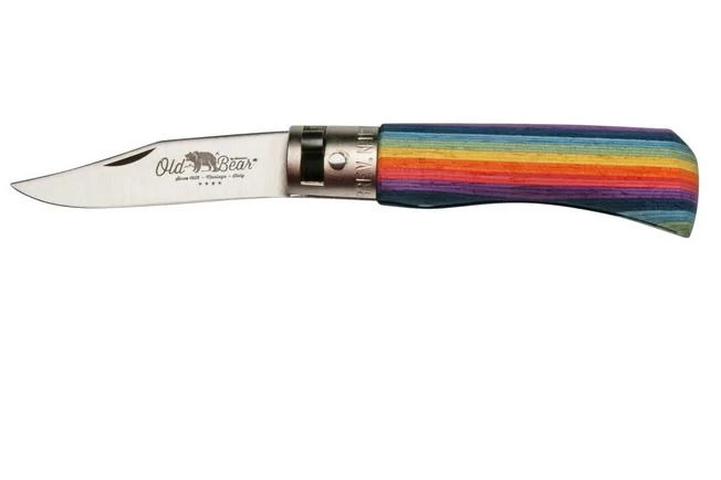 Old Bear Classical Rainbow XS, 9307-15-MAK Pocket Knife 1 Old Bear Classical Rainbow XS, 9307-15-MAK Pocket Knife