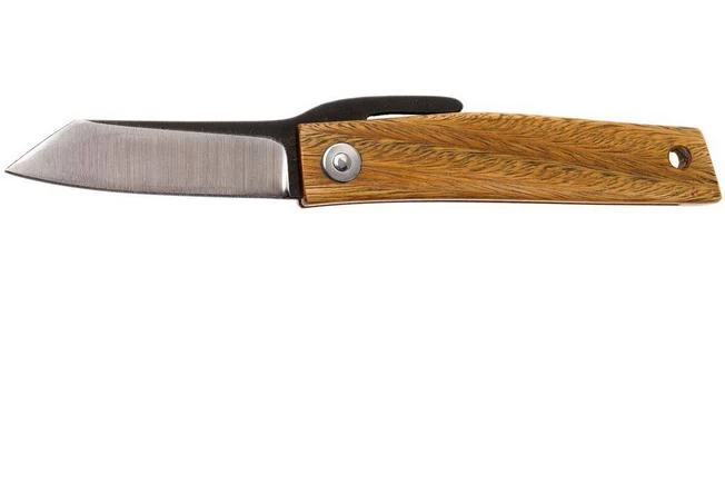 Ohta FK5 Higonokami-pocket Knife, Palo Santo Wood 1 Ohta FK5 Higonokami-pocket Knife, Palo Santo Wood