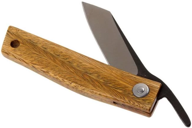 Ohta FK5 Higonokami-pocket Knife, Palo Santo Wood 6 Ohta FK5 Higonokami-pocket Knife, Palo Santo Wood - Image 6