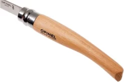 Opinel Pocket Knife No. 10 Slim Line, Stainless Steel, Beech 12 Opinel Pocket Knife No. 10 Slim Line, Stainless Steel, Beech -Sharp Knives OP000517 06 opinel op000517 06