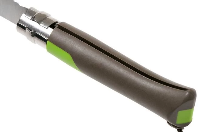 Opinel Outdoor No. 08 Pocket Knife, Earth Green 4 Opinel Outdoor No. 08 Pocket Knife, Earth Green - Image 4