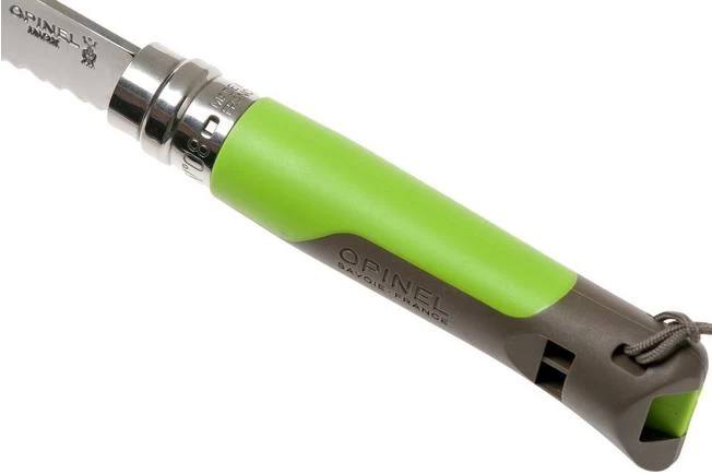 Opinel Outdoor No. 08 Pocket Knife, Earth Green 5 Opinel Outdoor No. 08 Pocket Knife, Earth Green - Image 5