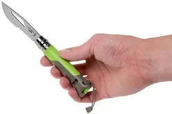 Opinel Outdoor No. 08 Pocket Knife, Earth Green 13 Opinel Outdoor No. 08 Pocket Knife, Earth Green -Sharp Knives OP001715 07 opinel